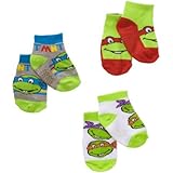 US輸入 ニンジャタートルズ ベビー 靴下 ３足セット ６－１２ヶ月 Teenage Mutant Ninja Turtles ソックス [並行輸入品]