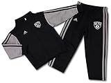 (エヌビーエー)NBA リトルキッズ ブルックリン・ネッツ　ジャケット＆パンツ　セットアップ　（並行輸入品) (3T, 黒灰)