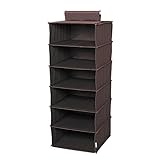 ドウシシャ 吊り下げホルダー クローゼット用 幅32×奥行35cm ブラウン 【shimauシリーズ】 SM30TH-BR