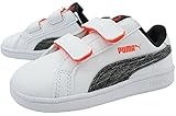 (プーマ) PUMA 363996 スマッシュデニム キッズ スニーカー ベビー 16.0cm White-P.Black(02)