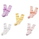 Burning Go ベビー ハイソックス 新生児 春 夏 ソックス baby 靴下 レギンス 紫外線対策 出産 準備 お祝い ギフト 6足セット