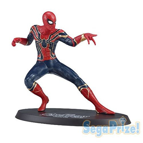 figura de spiderman infinity war