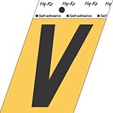 3-1/2"ALU Adhes LetterV [並行輸入品]