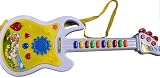 キッズギター　ボタン式　玩具　ギター 　ホワイト