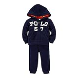 ラルフローレン　子供用フード付きパーカー＆パンツセット9m(70cm-73cm) [並行輸入品]