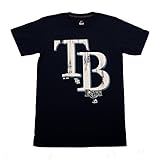 Tampa Bay RaysマジェスティックネイビーTakin ' Em学校にTシャツ(大人用XXL )