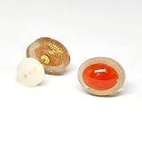 土佐沖血赤珊瑚 & レジン ピアス K18
