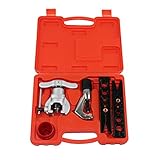 Baoblaze 冷蔵銅管適用　チューブフレアリングツール　偏心フレアツール　ステンレス　6mm-19mm＆1/4 インチ-3/4インチ　