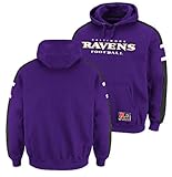 Baltimore Ravens Passing Game III Hooded Sweatshirt by Majestic XL