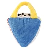 P Prettyia 全2色　ぬいぐるみラトル　三角　ボール　ラトル　赤ちゃん　幼児のため　ベル　遊びおもちゃ - 三角ラトル