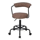 ドウシシャ チェア 上下昇降機能付き カウンターチェア テーブル (チェアA)