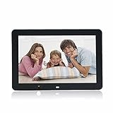 Becoler 12" High-definition Ultra-thin Narrow Side LED Electronic Photo Album With Motion Sensor Bod