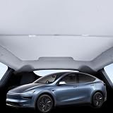 サクラガレージ テスラモデルY サンシェード 2025年以降モデル(ジュニパー)専用 (ModelY(2025~)ホワイト)