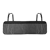HOMPO Car Back Seat Tidy Hanging Organiser Multi-Pocket Travel Storage Holder Pouch (Black) by HOMPO