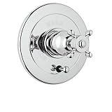 Rohl U.7000X-APC Cross Handle Pressure Balance Bath and Shower Trim [並行輸入品]