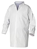 Kimberly-Clark KleenGuard A20 SMS SELECT Breathable Particle Protection Jacket, White, X-Large (Pack