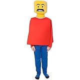 Morphsuits Mr Block Head Kids Costume (Age 10 to 12), Large by Morphsuits [並行輸入品]