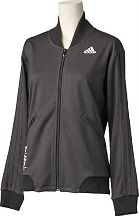 Amazon Co Jp Adidas アディダス W 24 7 デニム風ジャージジャケット Dmw37 Br6531 1701 レディース ウィメンズ 婦人 Br6531 Blk J L 服 ファッション小物