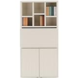 完成品 日本製 開梱設置無料 ライティングデスク 書斎机 パソコンデスク ジャストシリーズ FDS-89D ホワイト 学習机 勉強机 リビングデスク 作業台 作業テーブル