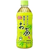 サンガリア 一休茶屋 あなたの抹茶入りお茶 500ml×24本