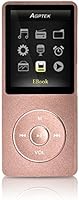 AGPtEK 新型 A02 音楽再生なら最大70時間のロスレスサウンドMP3プレーヤー（8GBの容量 マイクロSDカードが64GBにサポートする)（ローズゴールド）