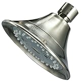 ZhenDe Vintage Wall-Mount 4-Function Fixed Rainfall Shower Head Massage Sprays High Pressure Adjusta