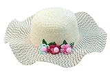 小さな女の子美しい太陽の帽子プリンセスの帽子夏のビーチの帽子 [A]