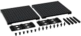 ホビーベース マルチプレート ブラック 4mm穴&5mm穴 PPC-K19BK