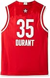 NBAオールスターWestデュラントKレプリカジャージーCloths , Medium ( 10 – 12 )、レッド