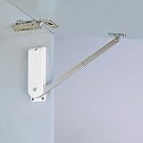 ソフトダウンステー 重量扉用 【LAMP】 スガツネ HDS-30K キャッチ付 扉1枚あたり左・右用を各1ヶ所ずつ使用。 色: 右用/ブラック ソフトダウン ステー