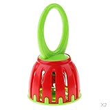 MagiDeal オルフ楽器ラトル ハンドベル 2個 子供用 早期教育用