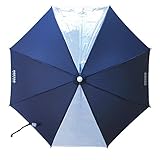 【オールシーズン】 POSTAR(ポスター) ワンポイントアンブレラ (親骨の長さ50cm/NAVY) NO.P-6611-22