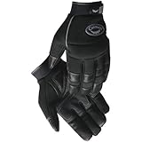 Caiman Black Goat Grain, Fleece Lined, Winter/Multi-Activity X-Large by Caiman