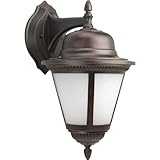 Progress Lighting p5864-wb Westport 1ライト19 " Tallアウトドア壁取り付け用燭台with SE、 P5864-20WB 1