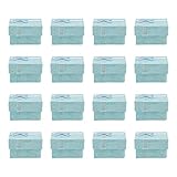 Frcolor ギフトボックス ラッピングボックス 24個セット アクセサリー紙箱 蝶結び リボン付き 小物入れ ジュエリー アクセサリー紙