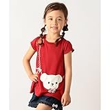エニィファム キッズ（any FAM KIDS） 【KIDS】くまポシェット Tシャツ【レッド系/110】