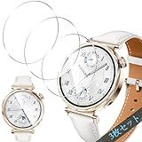 対応 HUAWEI WATCH GT5 41mm ガラスフィルム 3枚セット 【日本製素材旭硝子製 全面保護】スマートウォッチ 用 HUAWEI スマートウォッチ GT5 41mm 液晶保護フィルム 高速反応 耐衝撃 傷防止 高透過率 自動吸着 指紋防止 気泡ゼロ タッチ感度