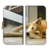 スマホケース Galaxy S25 SC-51F ギャラクシー S25 ケース カバー 手帳型 手帳型ケース 柴犬 しば犬 写真 可愛い デザイン01