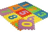 Menu Life EVA Foam Baby Crawling Assembled Puzzle Play Mat Floor Rugs 10P Number [並行輸入品]