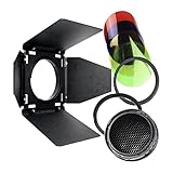 【国内正規品】GODOX Photo Equipment ストロボアクセサリ AD300Pro用バーンドアキット BD-10 バーンドア/グリッド/カラーフィルター同梱