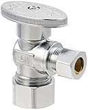 QUARTER ANGLE VALVE 5/8 COARSE THD INLET X 3/8OD OUT LEAD FRE by Plumb Pak