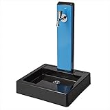 トーシン　水栓柱　アンフェア　ヴォーグ　SC-UNFAIR-VG4-BU　セット商品　【水栓柱・立水栓セット　蛇口　水受け付き　3点セット】 カリビアンブルーソリッド