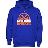 新しいYork KnicksユースチームGamefaceプルオーバーパーカーサイズL