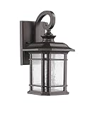 Chloe Lighting CH22021RB17-OD1 'Franklin' Transitional 1-Light Rubbed Bronze Outdoor Wall Sconce 17'