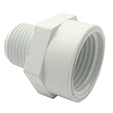 LASCO 15 – 1635 PVCホースアダプタwith 3 / 4インチメスホーススレッドと1 / 2インチオスパイプスレッド