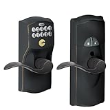 Schlage FE599NX CAM 716 ACC 716 Home Keypad Lever with Z-Wave Technology, Aged Bronze Schlage Lock C