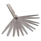 B Blesiya 17ブレード　フィーラーゲージセット　測定工具　隙間ゲージ　高品質　耐久性