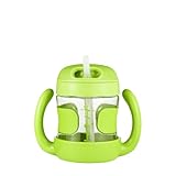 OXO Tot ハンドル付ストローカップ(グリーン)  FDOX6103700