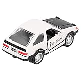 子供のおもちゃ、高度なシミュレーションファイン技量開閉可能なドアスポーツカーモデル車両モデルギフトを与えるための合金車のおもちゃ(AE86スポーツカー)