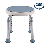 Tcare 360度回転バス/シャワーチェアスツール - バスタブシャワースツール